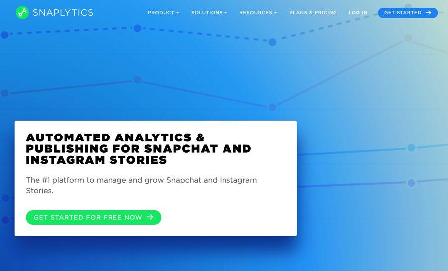 اداة Snaplytics ( ادوات تحليلية ) 