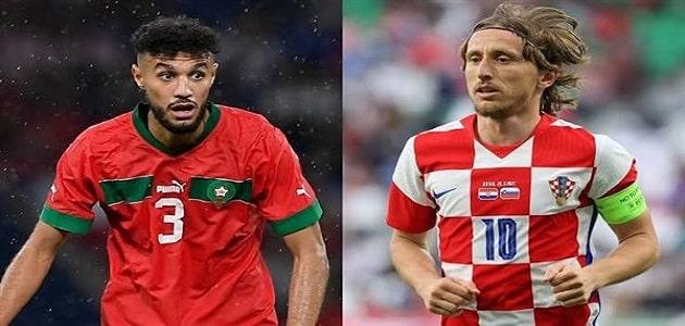 بث مباشر مباراة المغرب وكرواتيا