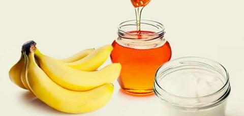 ماسك الموز للوجه والعسل