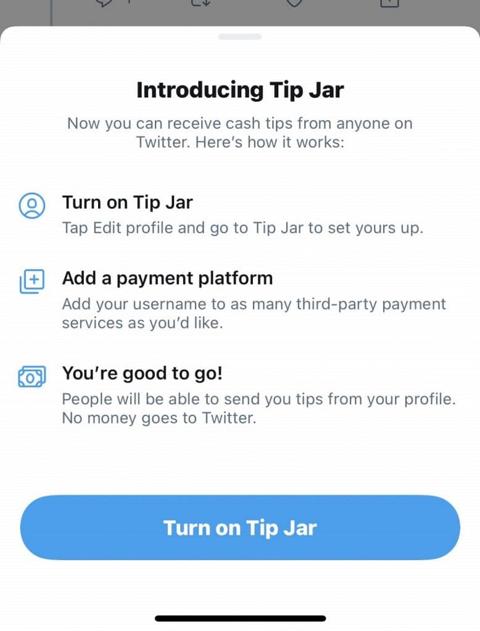 ‏ما هي Tip Jar تيب جار على تويتر وكيف تعمل؟