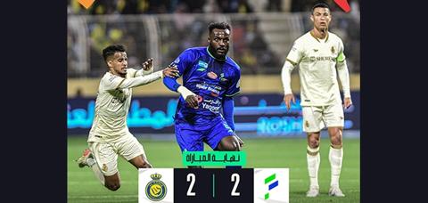 أول أهداف رونالدو في الدوري السعودي .. “الدون”