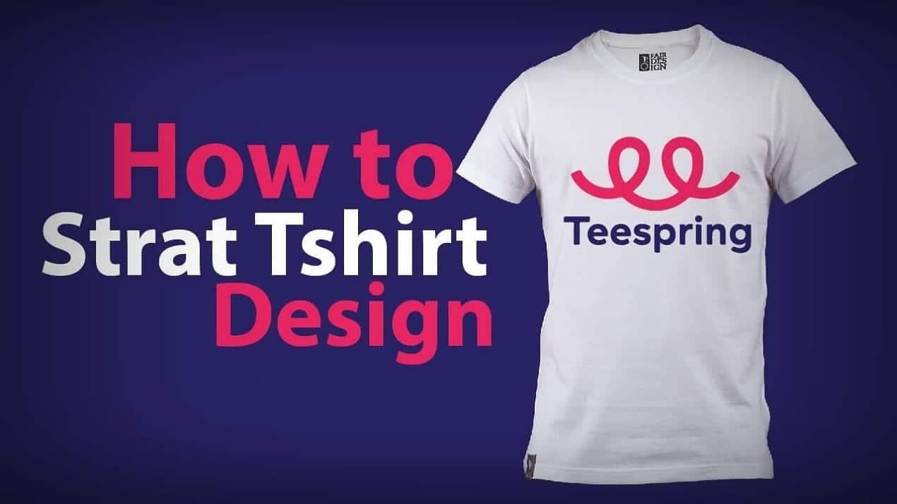 الربح من Teespring .. الربح من تصميم الملابس